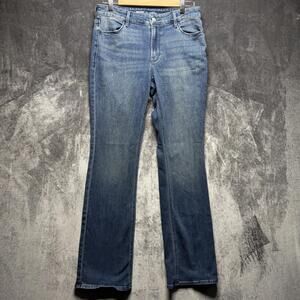 Old Navy Jeans Womens 8 Blue Mid Rise Wow Bootcut Medium Wash Denim